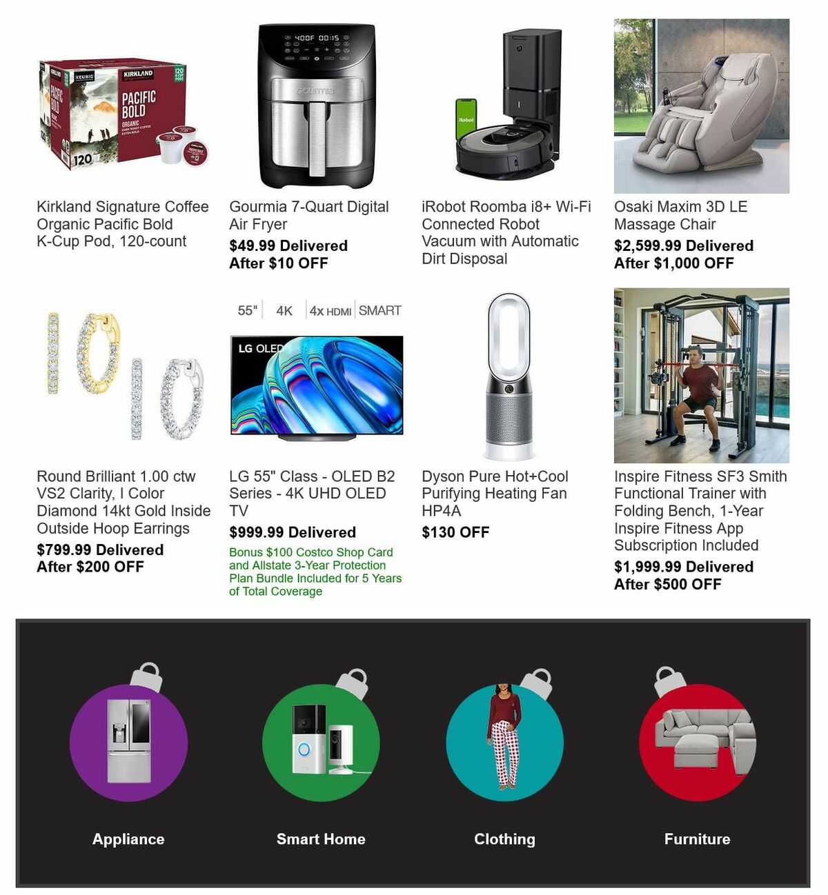 Costco Black Friday + Thanksgiving Day Weekly Ad from November 24