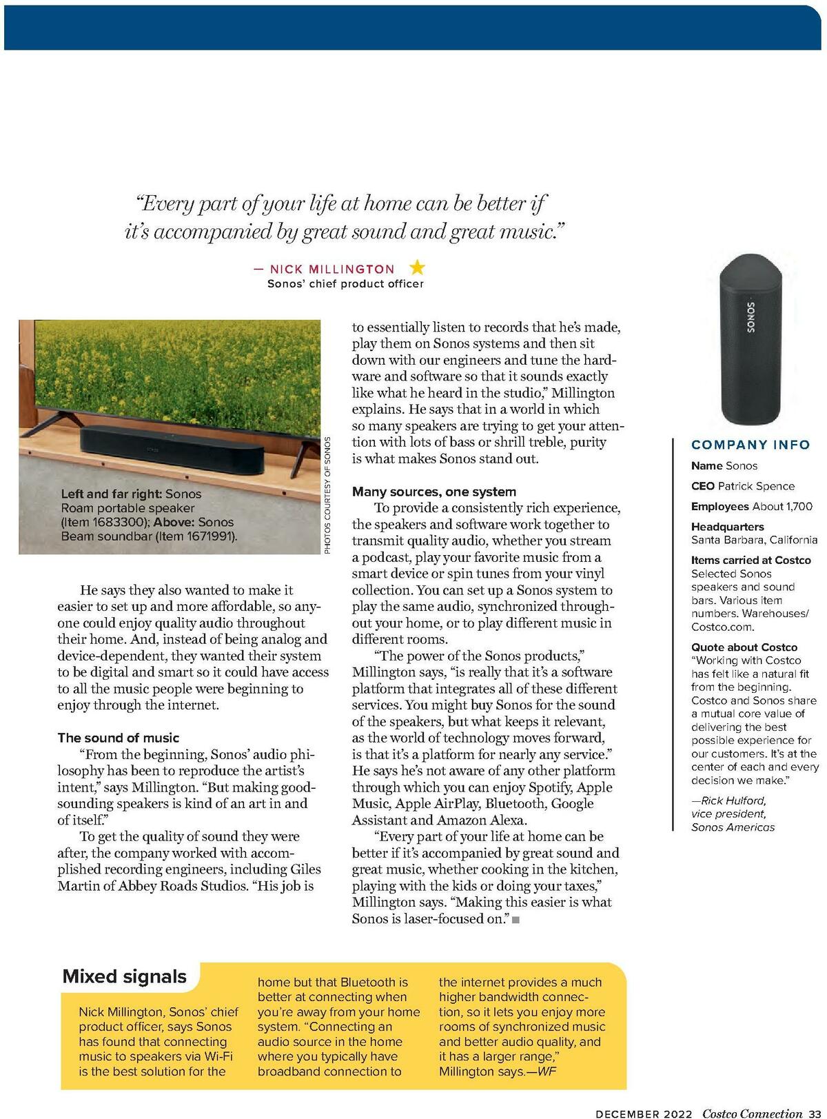 Costco Connection December Weekly Ad from December 1