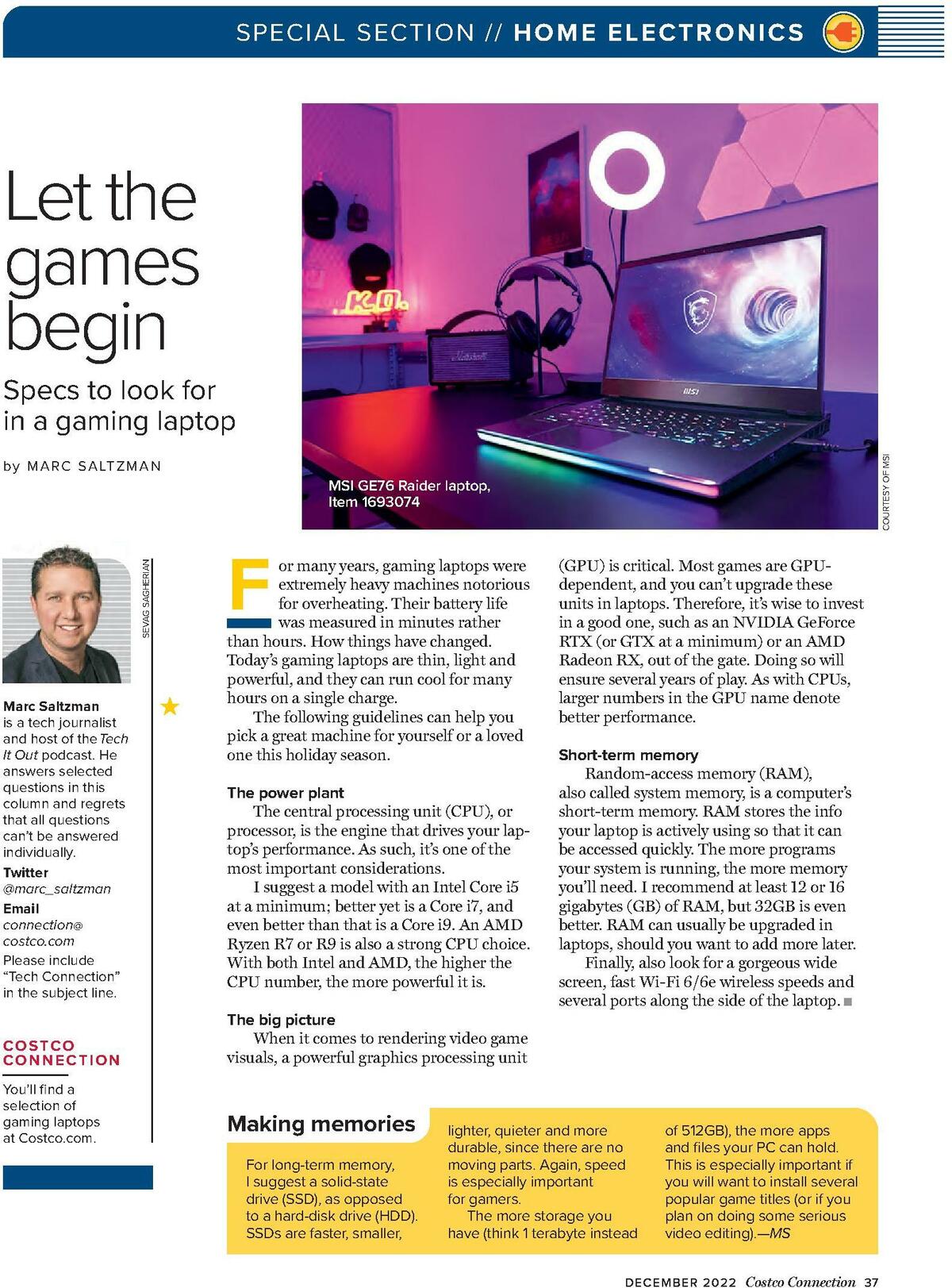 Costco Connection December Weekly Ad from December 1