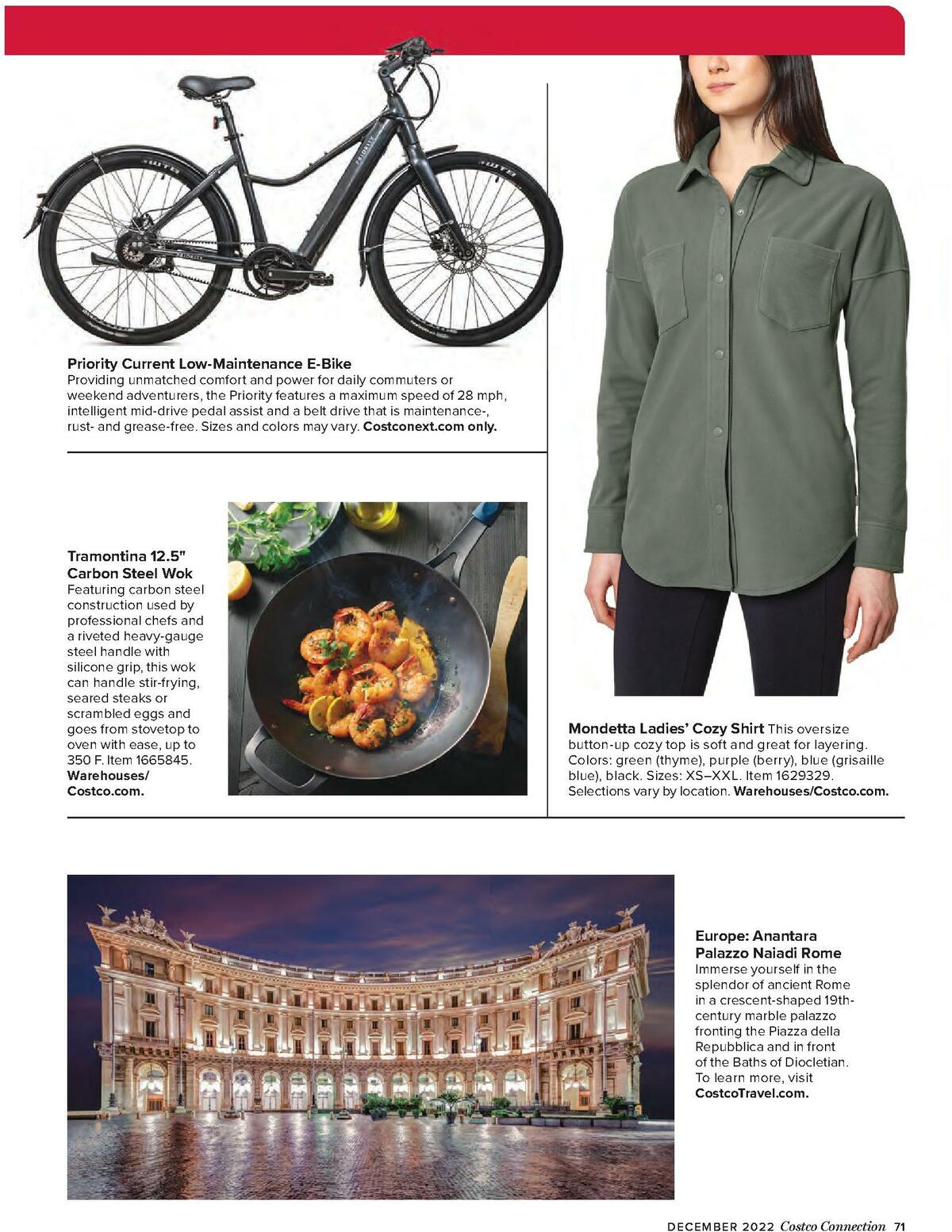 Costco Connection December Weekly Ad from December 1