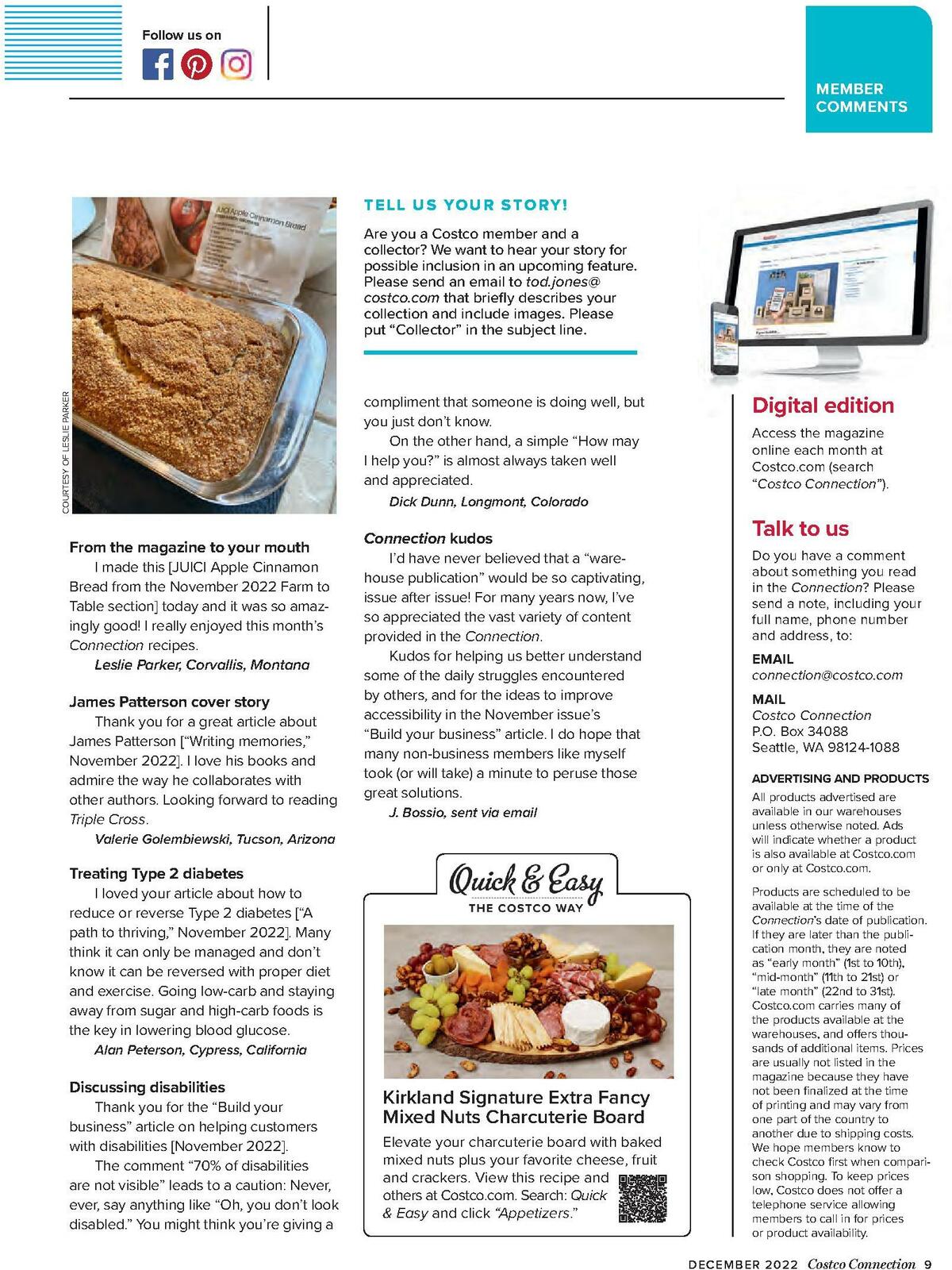 Costco Connection December Weekly Ad from December 1