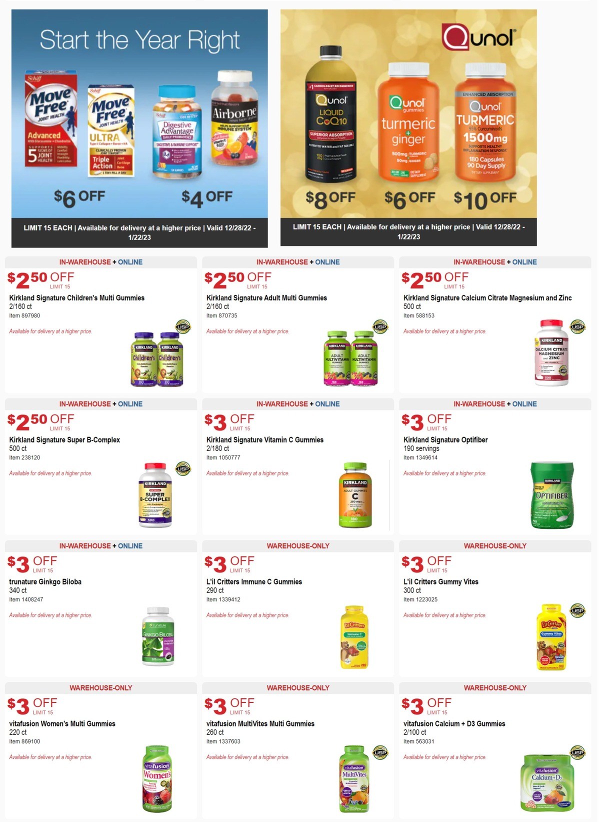 Costco Weekly Ad from December 28