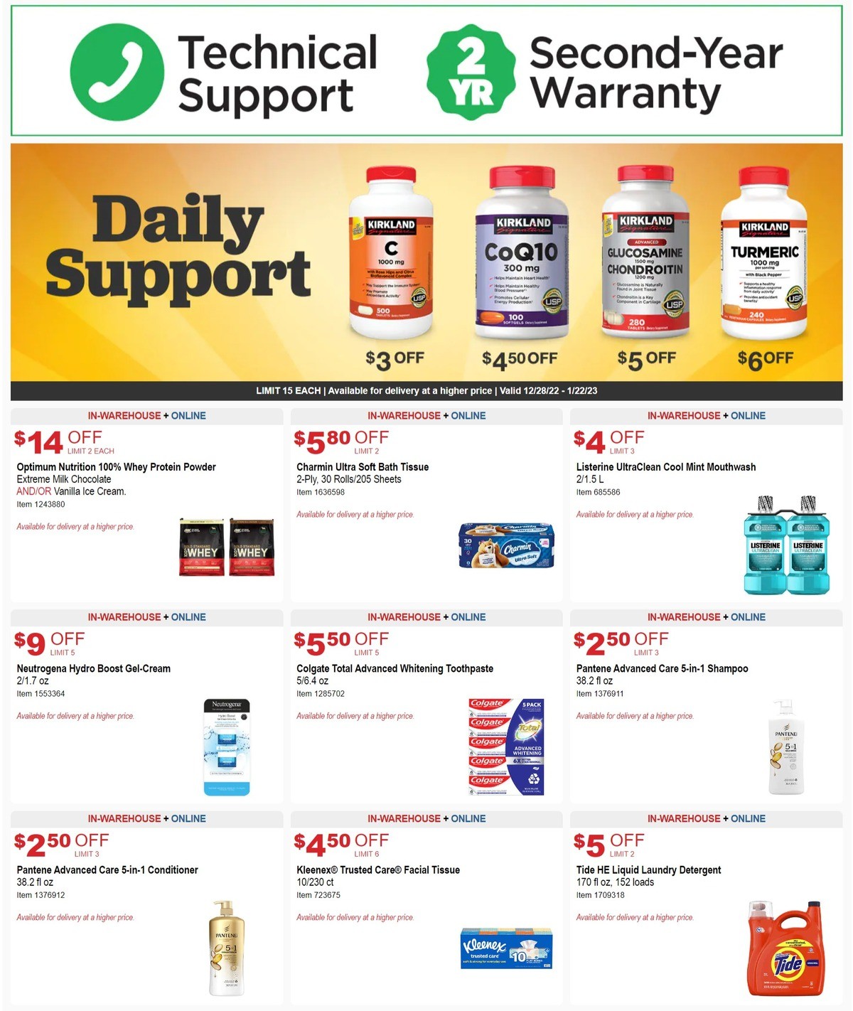 Costco Weekly Ad from December 28