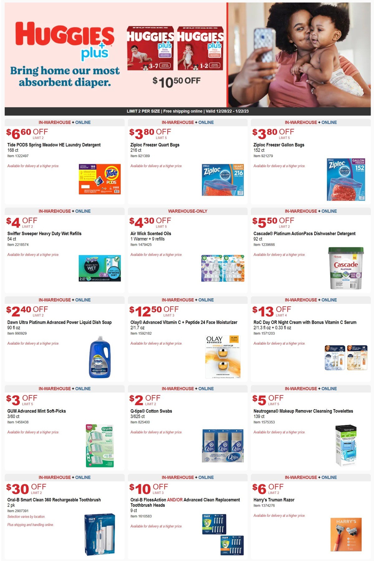 Costco Weekly Ad from December 28