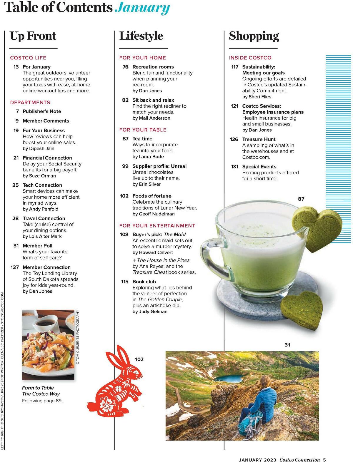 Costco Connection January Weekly Ad from January 1