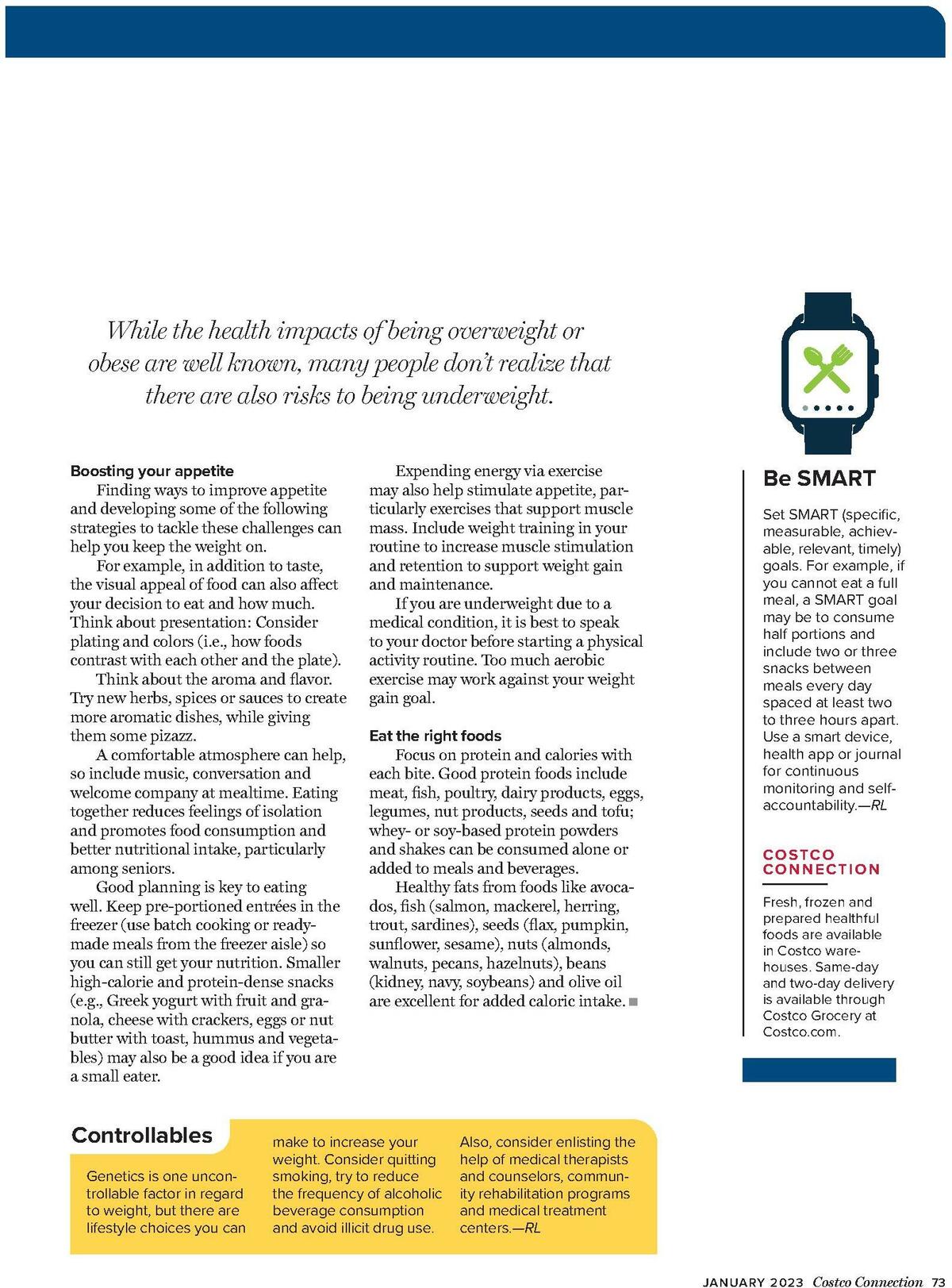 Costco Connection January Weekly Ad from January 1