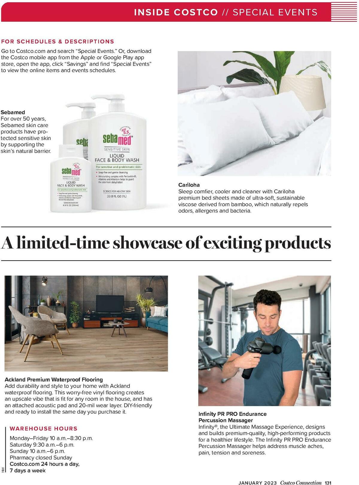 Costco Connection January Weekly Ad from January 1