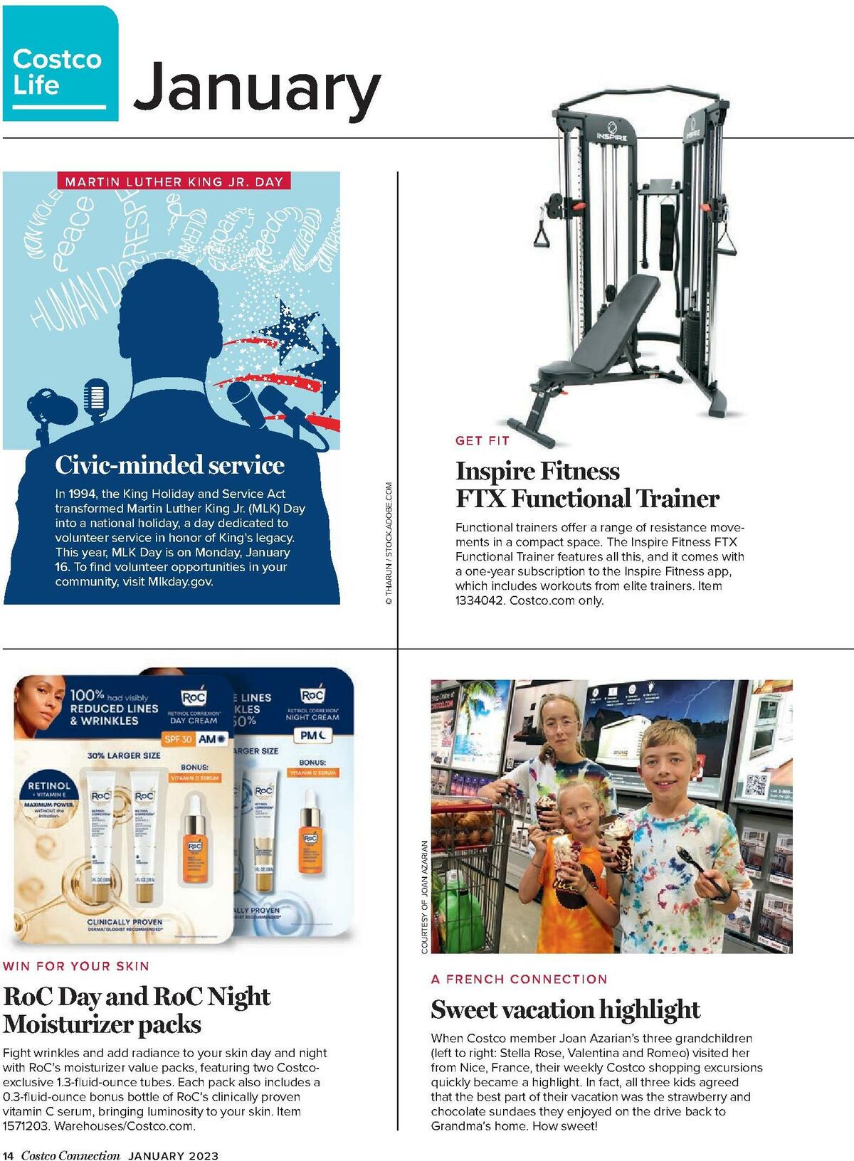 Costco Connection January Weekly Ad from January 1