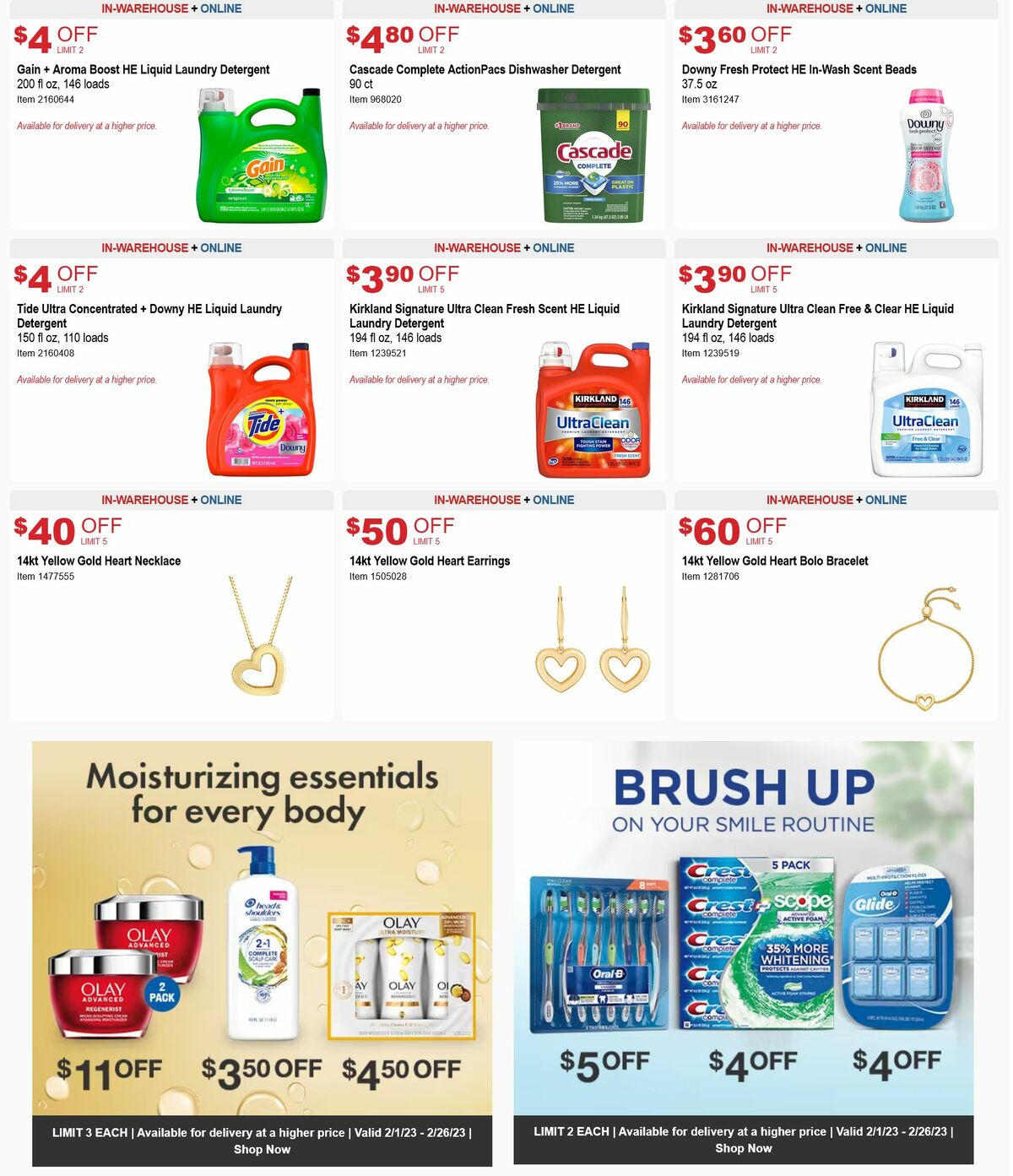 Costco Weekly Ad from February 1