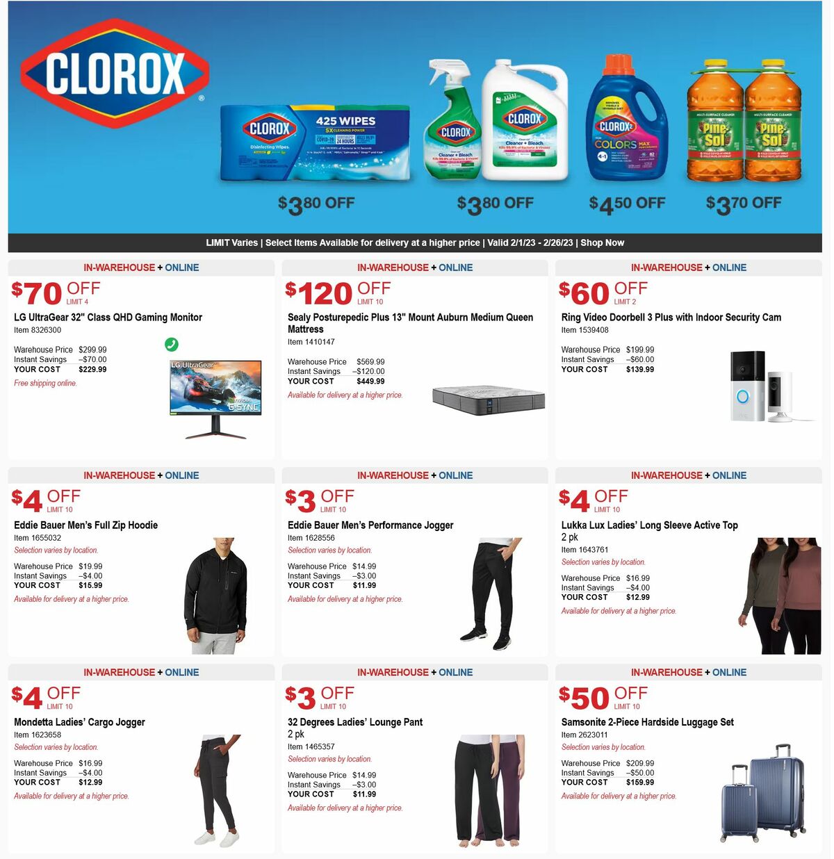 Costco Weekly Ad from February 1