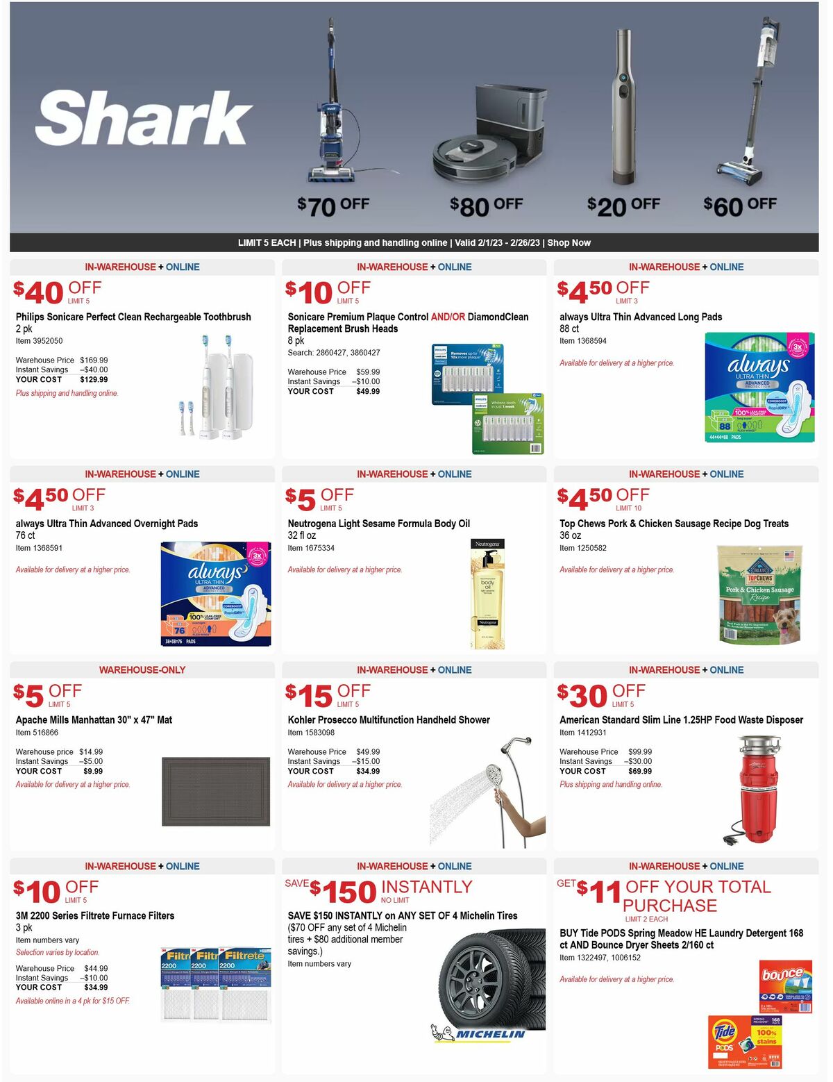 Costco Weekly Ad from February 1