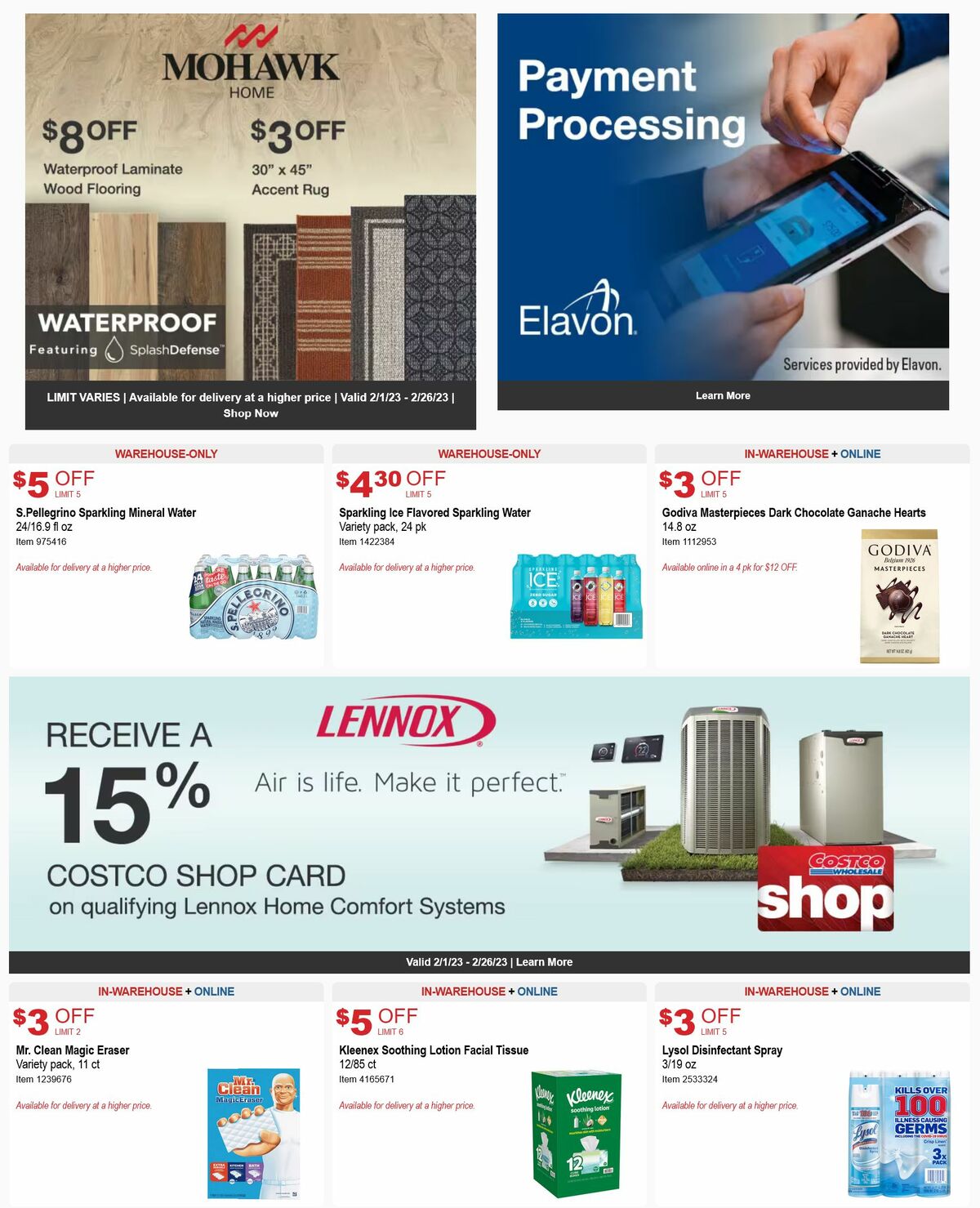 Costco Weekly Ad from February 1