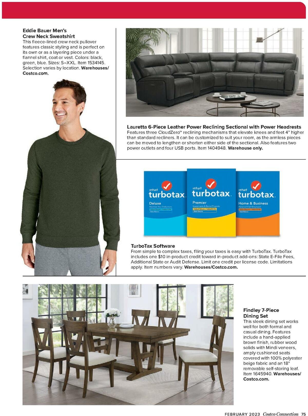 Costco Connection February Weekly Ad from February 1