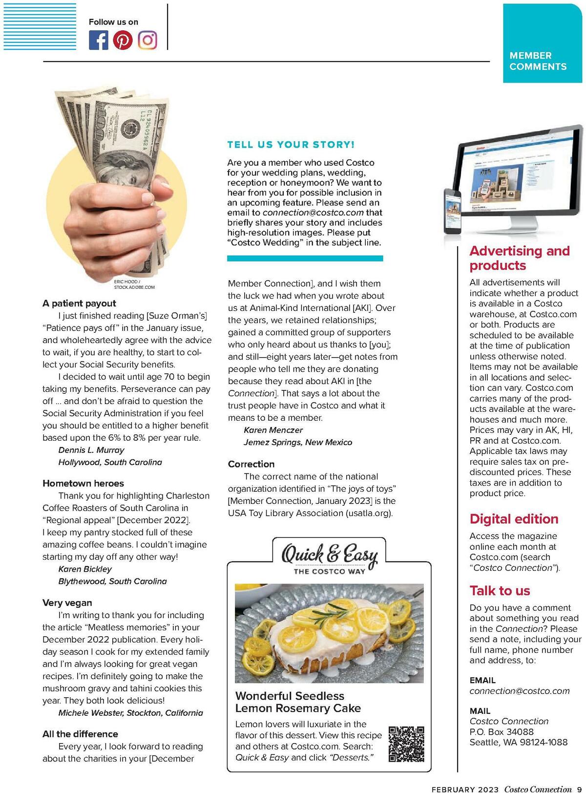 Costco Connection February Weekly Ad from February 1