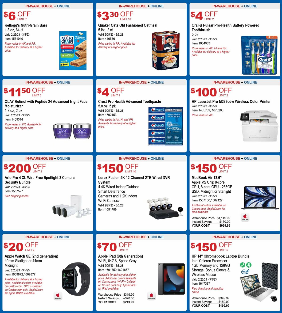 Costco Hot Buys Weekly Ad from February 25