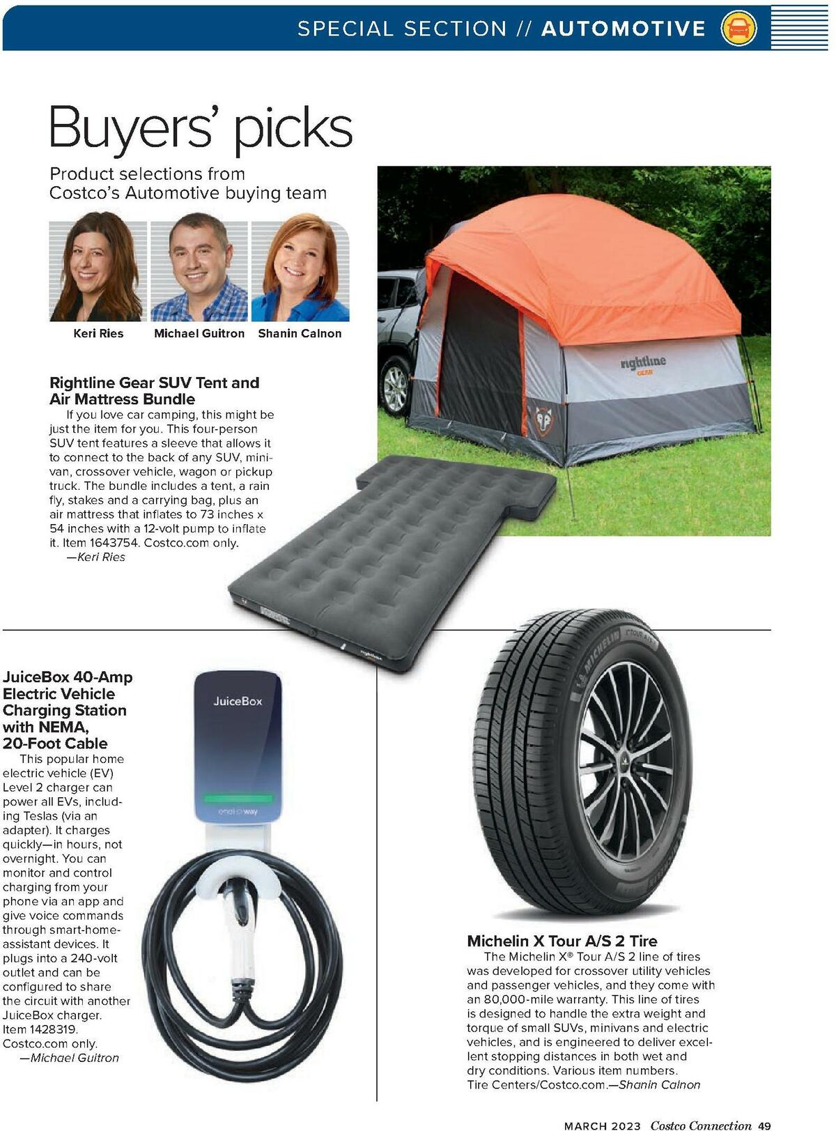 Costco Connection March Weekly Ad from March 1