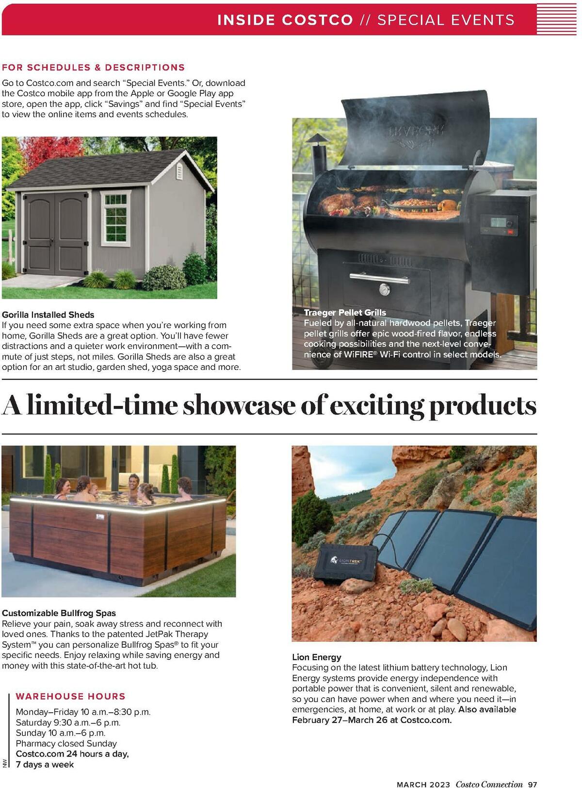 Costco Connection March Weekly Ad from March 1