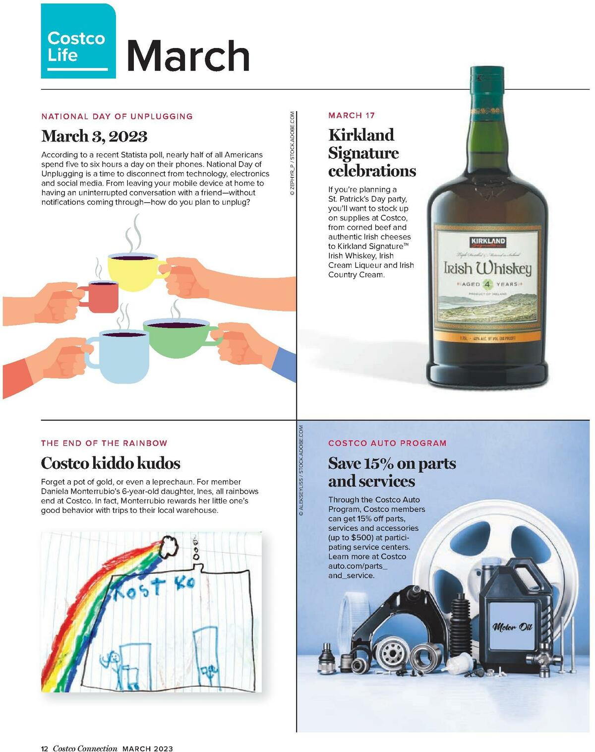 Costco Connection March Weekly Ad from March 1