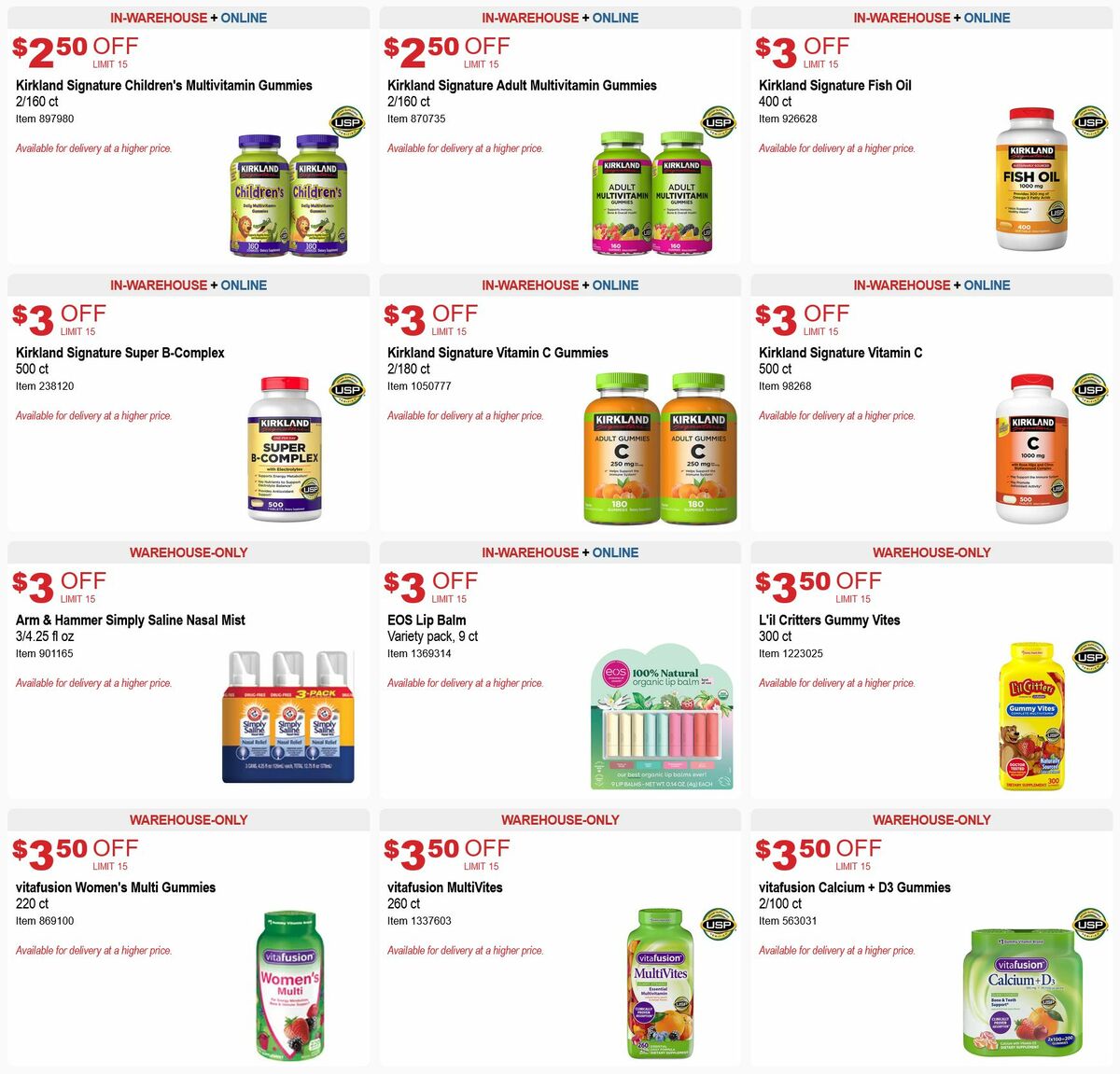 Costco Weekly Ad from March 8