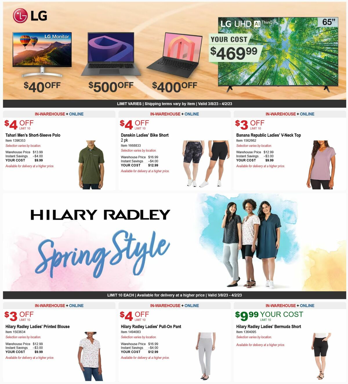 Costco Weekly Ad from March 8