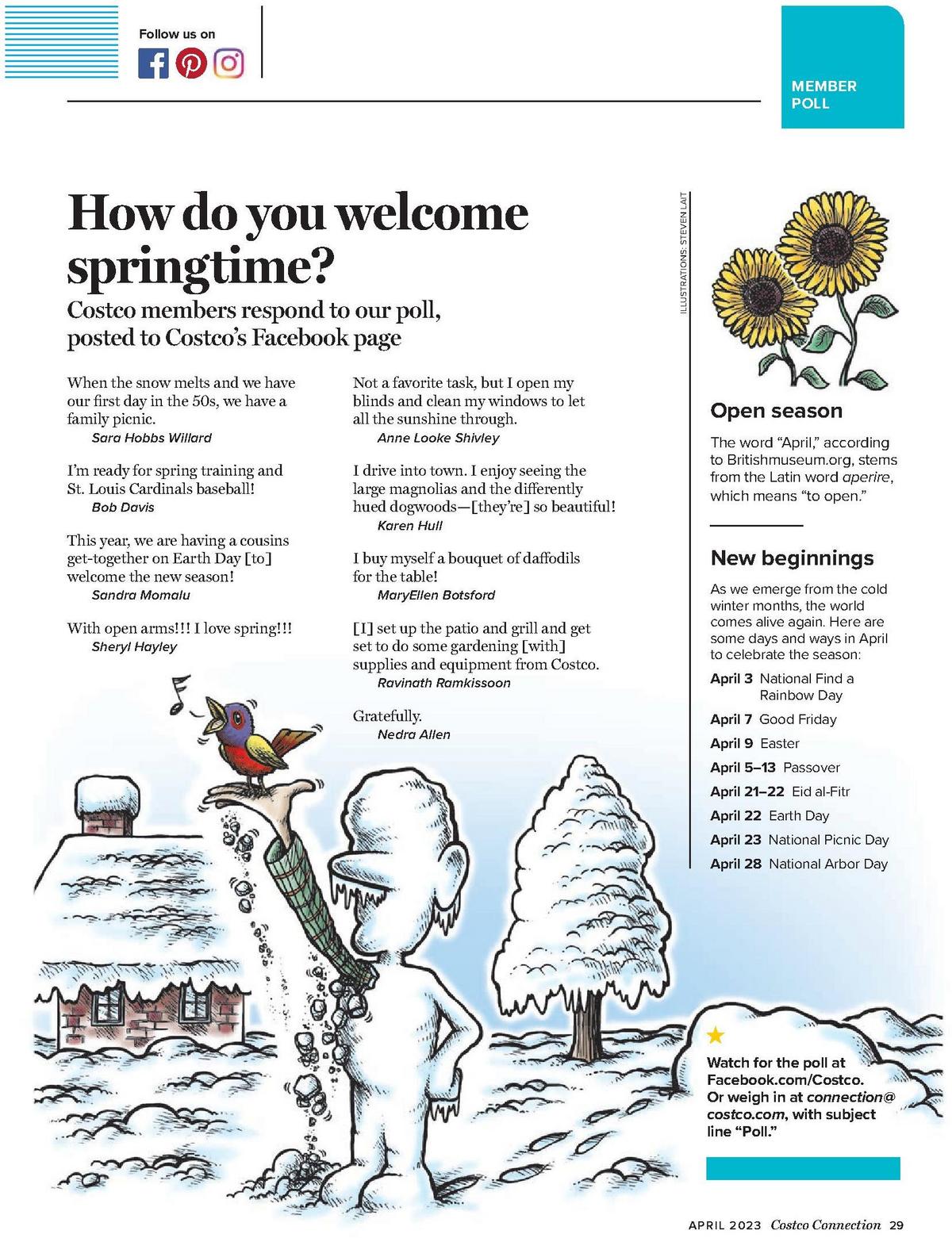 Costco Connection April Weekly Ad from April 1