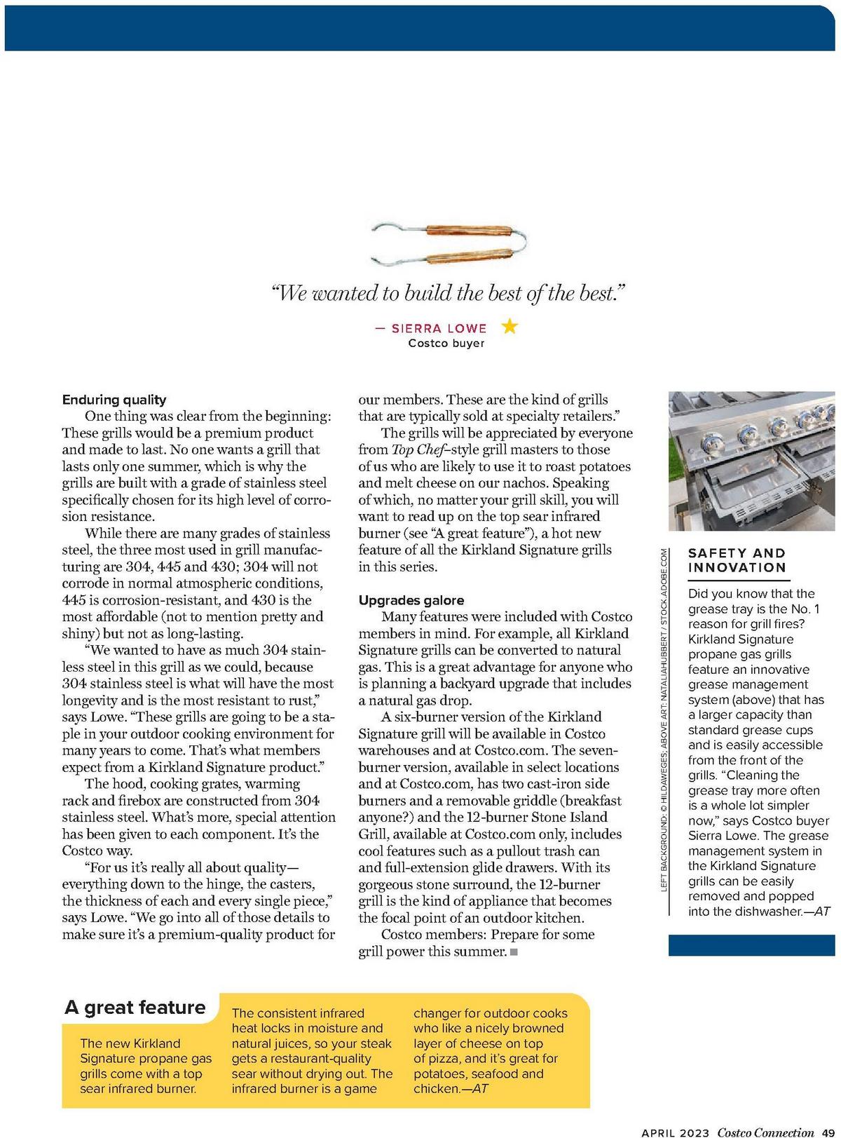 Costco Connection April Weekly Ad from April 1