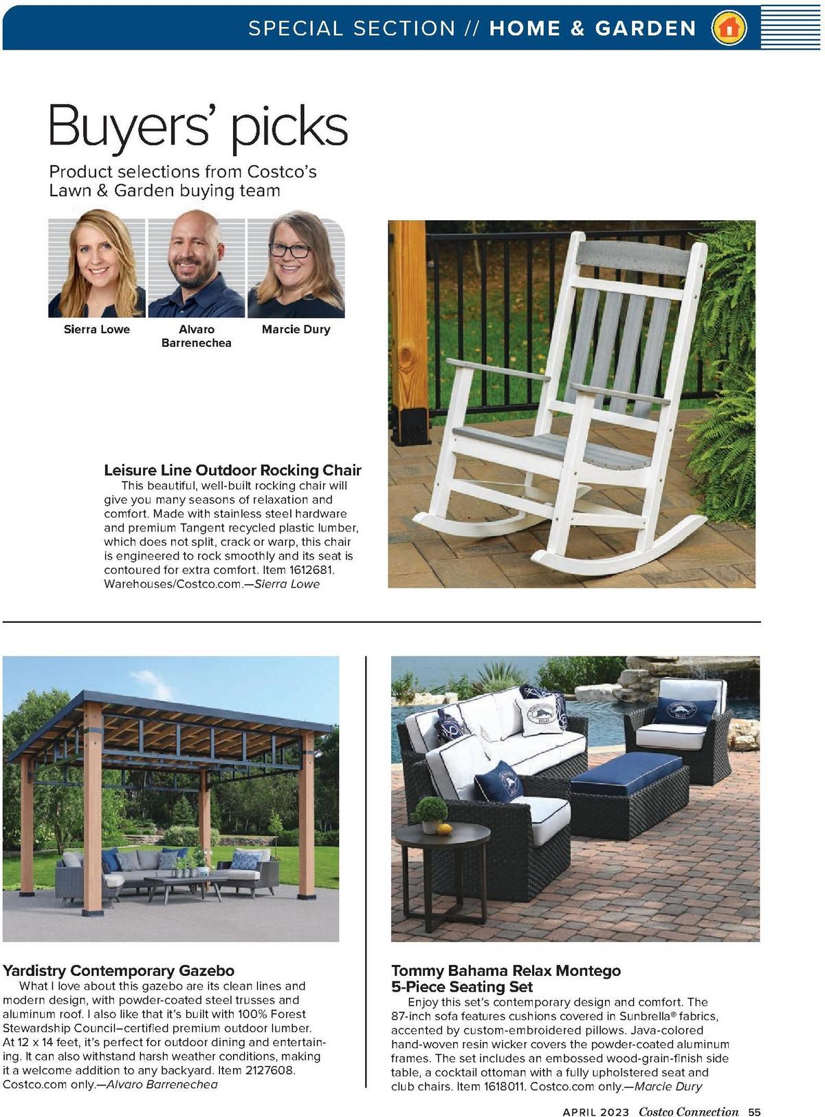 Costco Connection April Weekly Ad from April 1