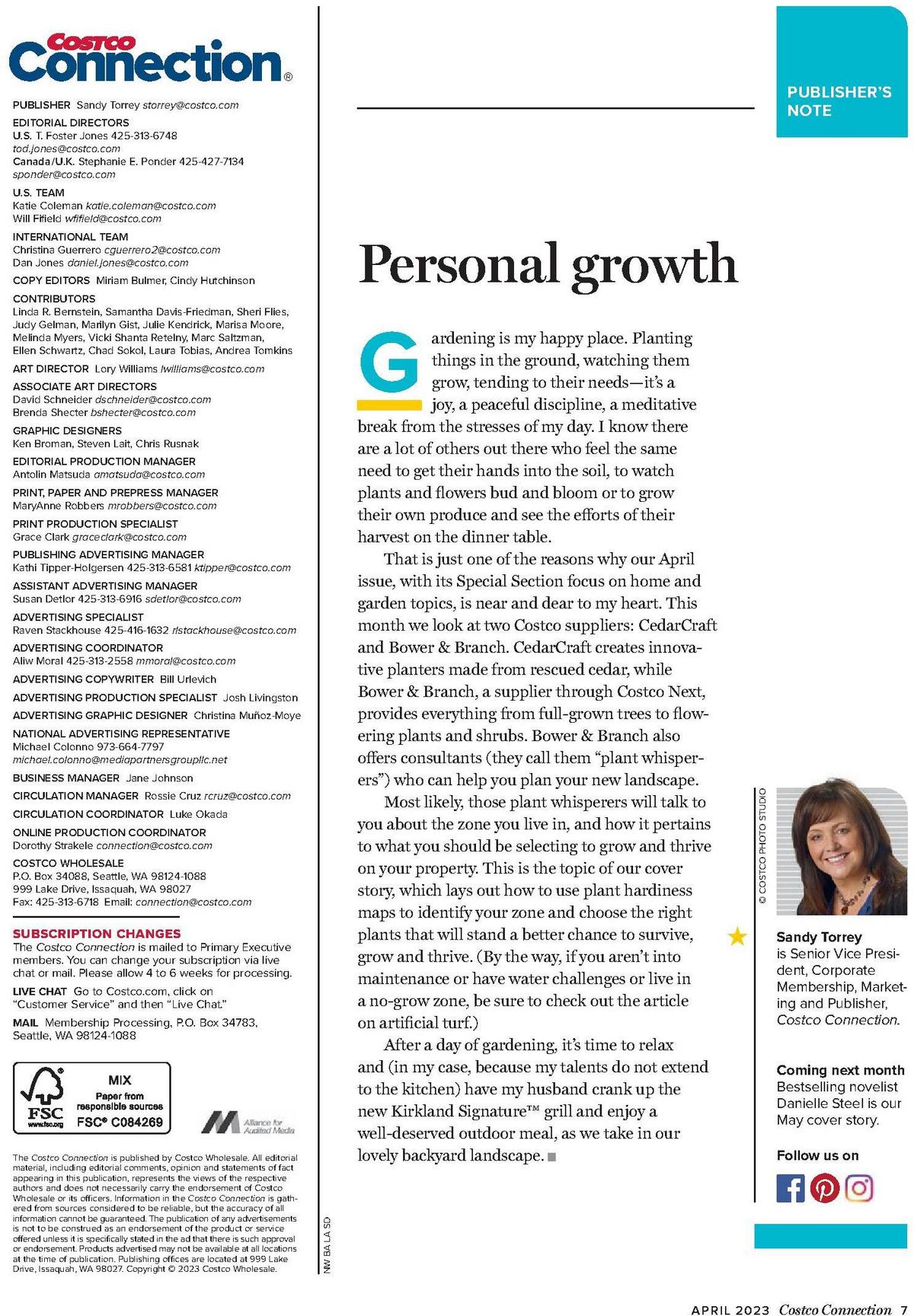 Costco Connection April Weekly Ad from April 1