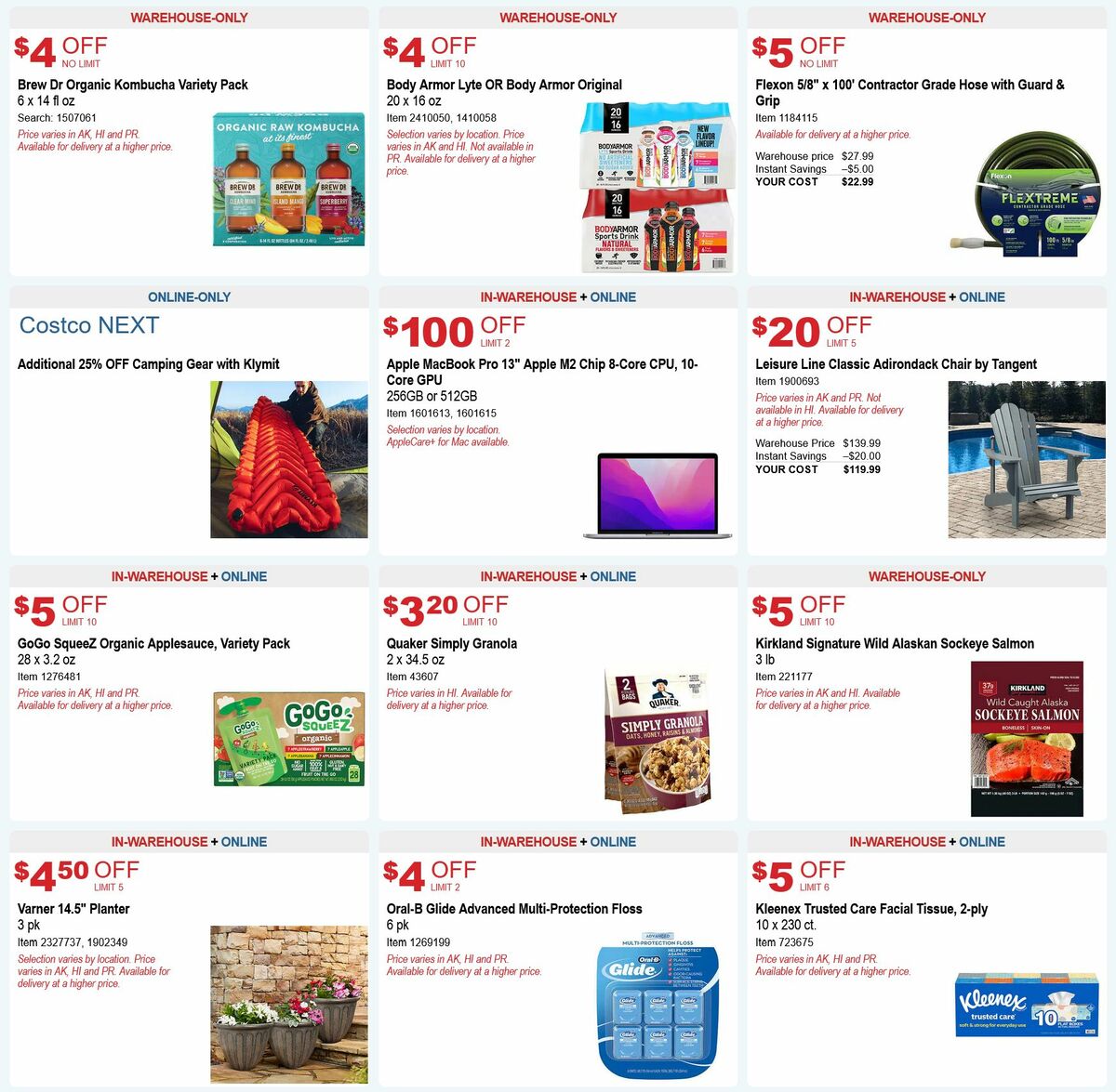 Costco Hot Buys Weekly Ad from April 1