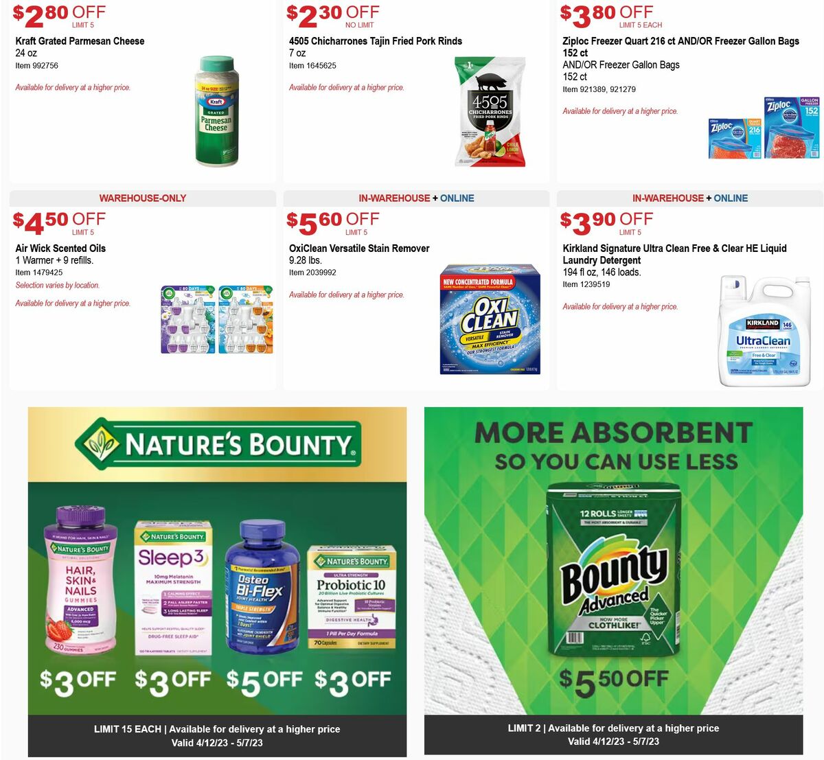 Costco Weekly Ad from April 12