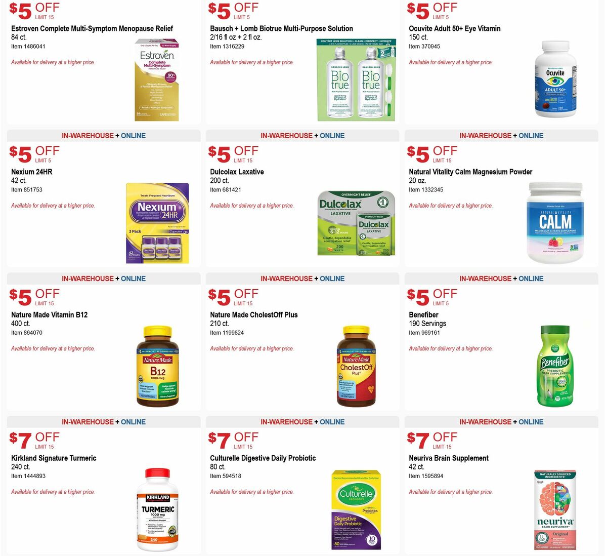 Costco Weekly Ad from April 12