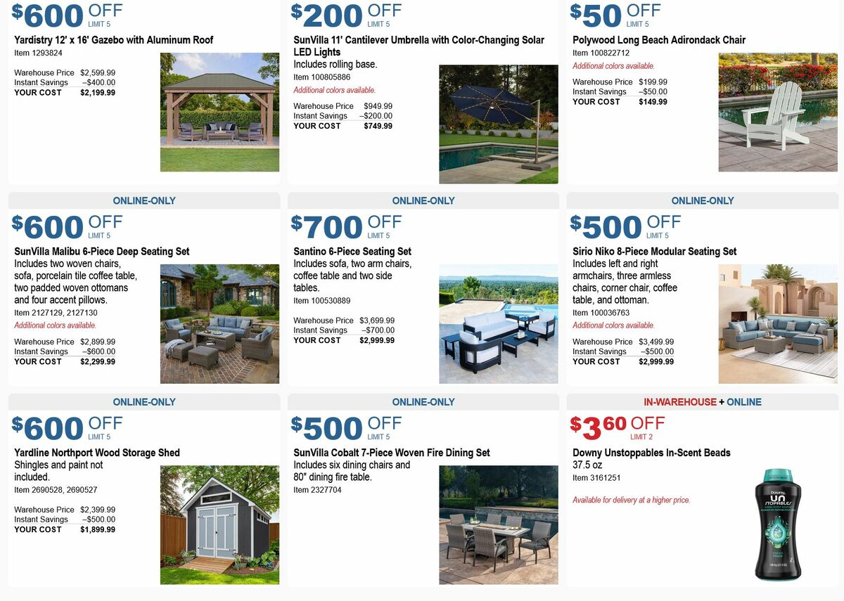 Costco Weekly Ad from April 12