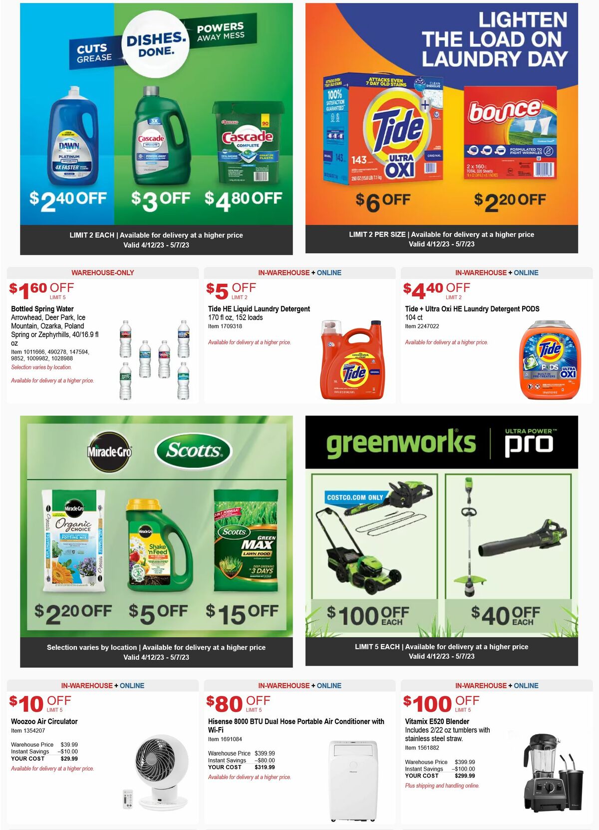 Costco Weekly Ad from April 12
