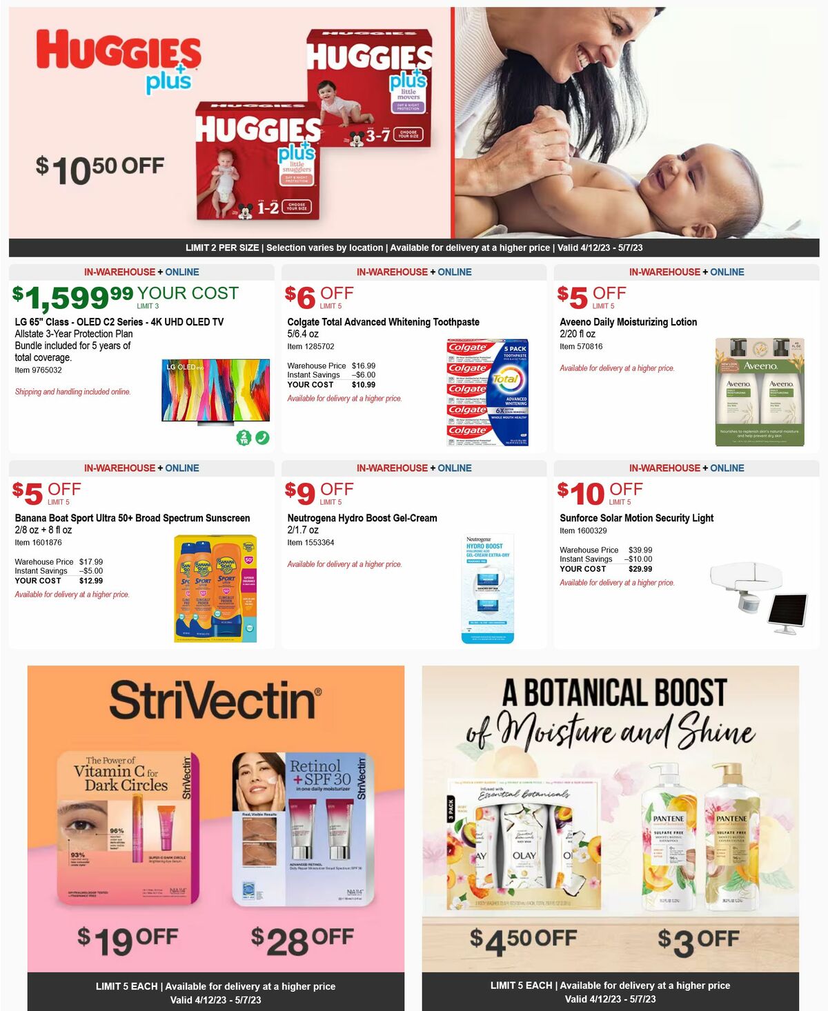 Costco Weekly Ad from April 12