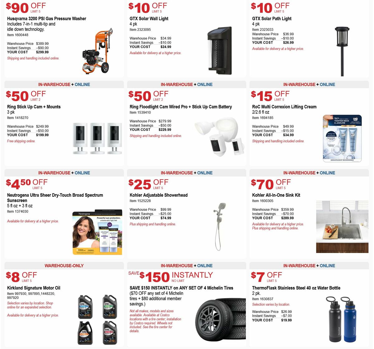 Costco Weekly Ad from April 12