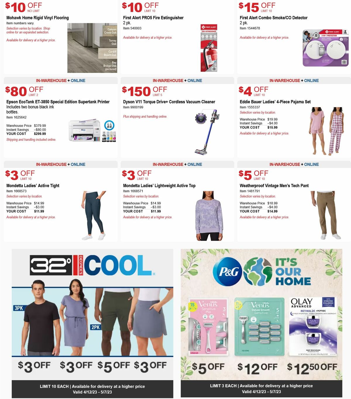 Costco Weekly Ad from April 12