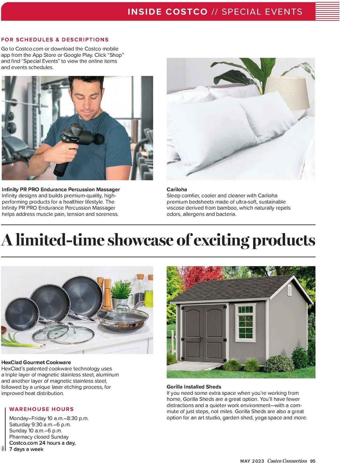 Costco Connection May Weekly Ad from May 1