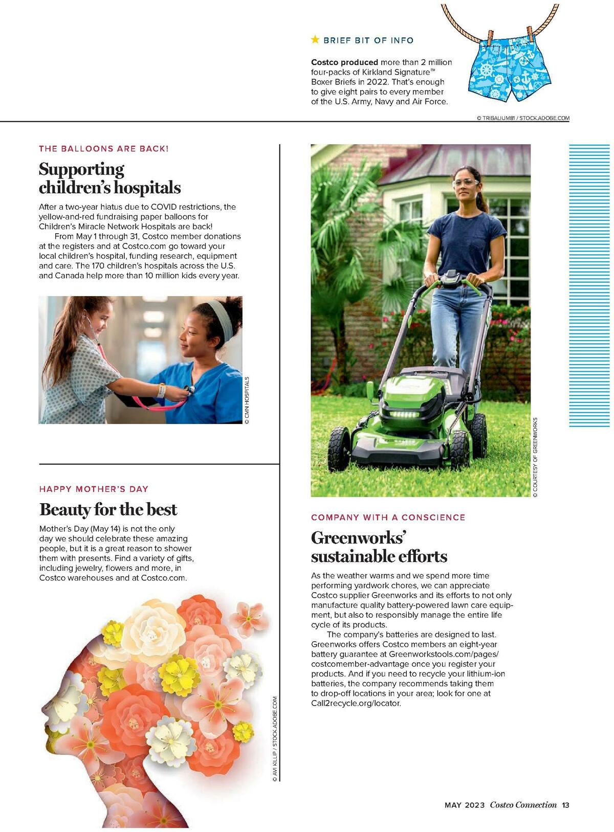 Costco Connection May Weekly Ad from May 1