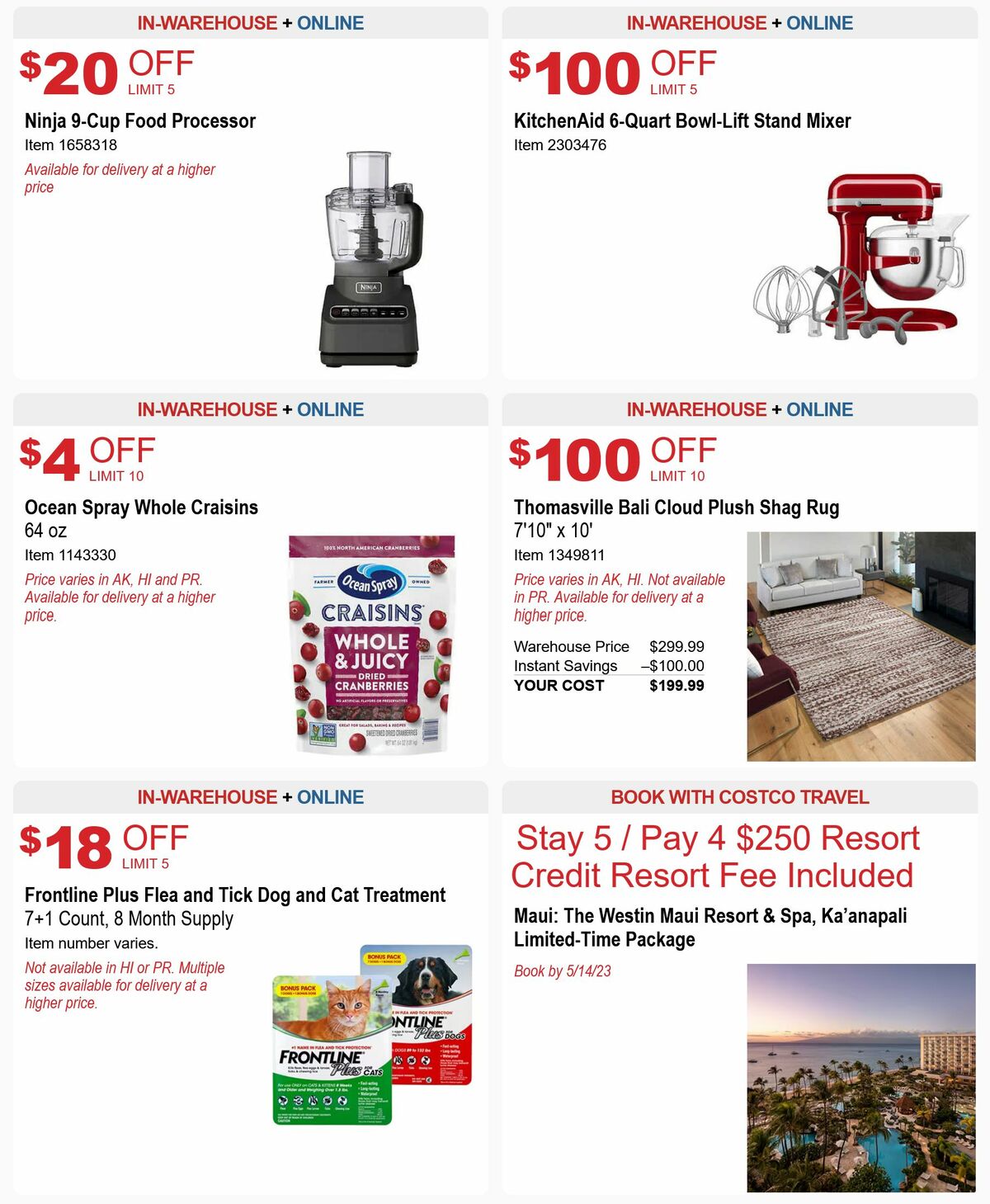 Costco Hot Buys Weekly Ad from May 6