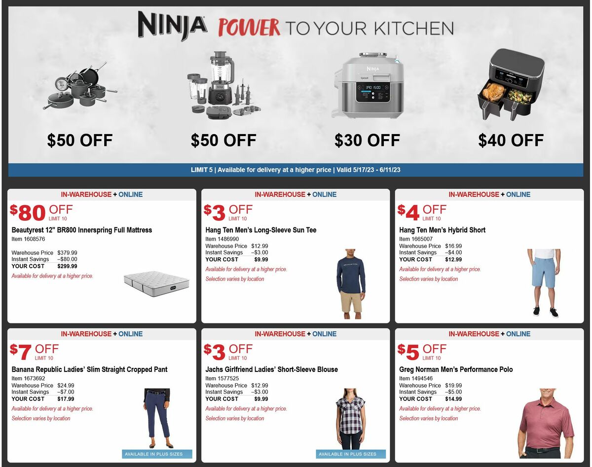 Costco Weekly Ad from May 17