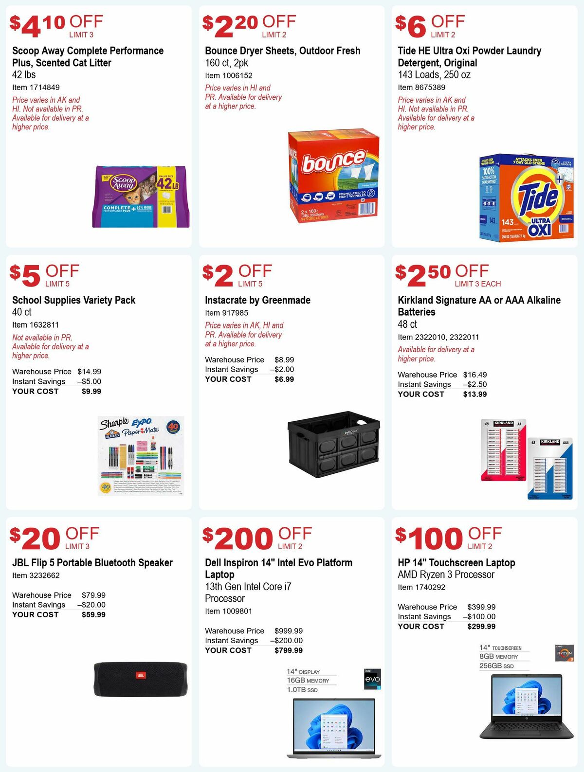Costco Hot Buys Weekly Ad from July 22