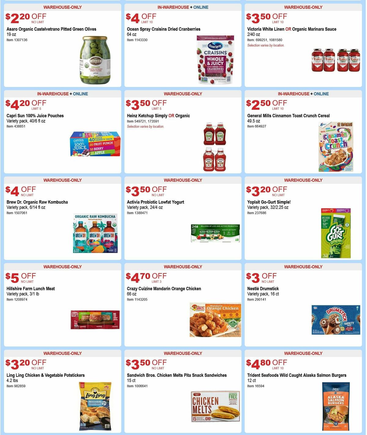 Costco Weekly Ad from August 2