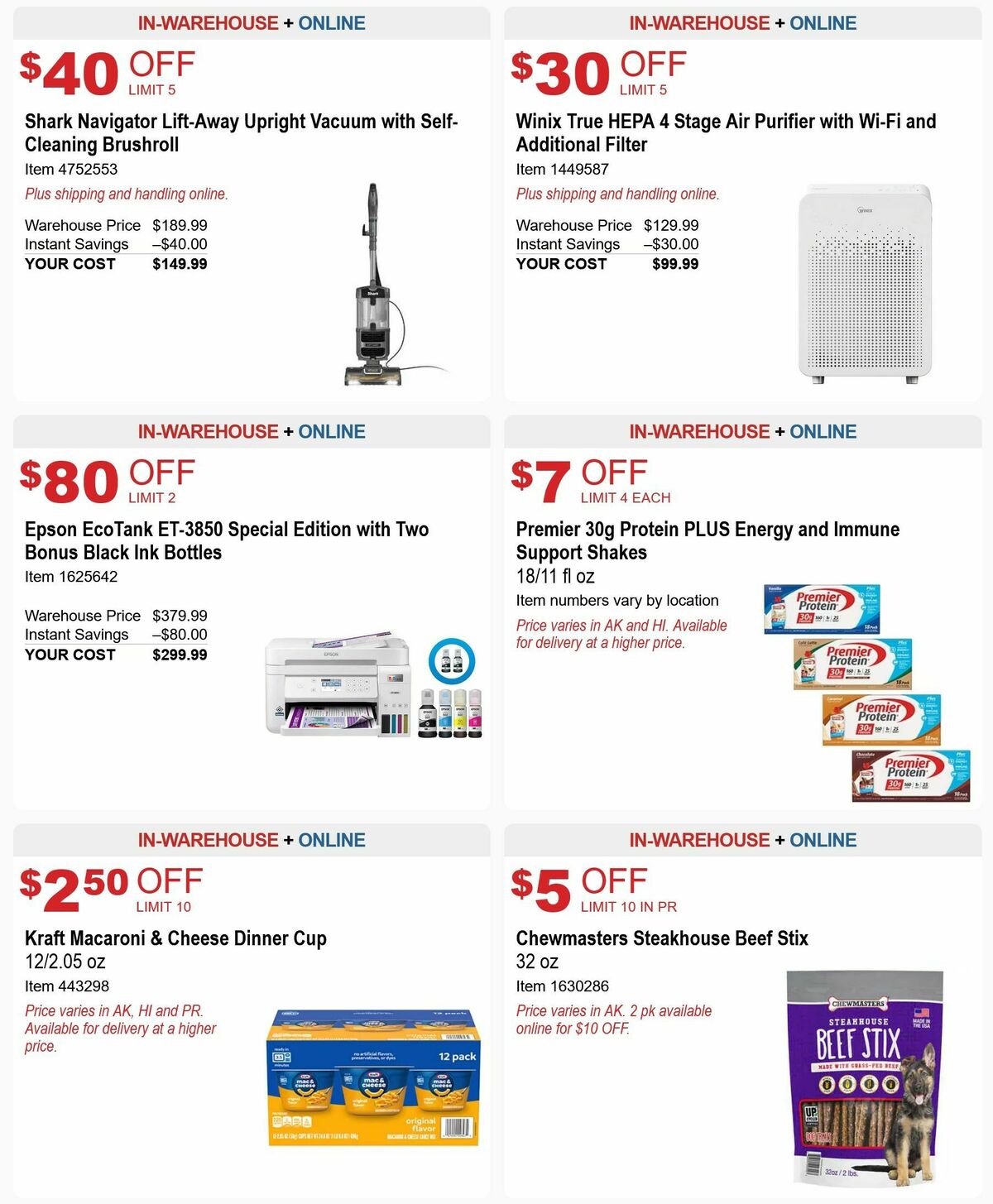 Costco Hot Buys Weekly Ad from August 26
