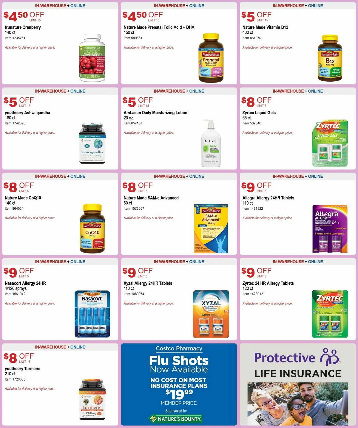Costco Weekly Ad from August 30
