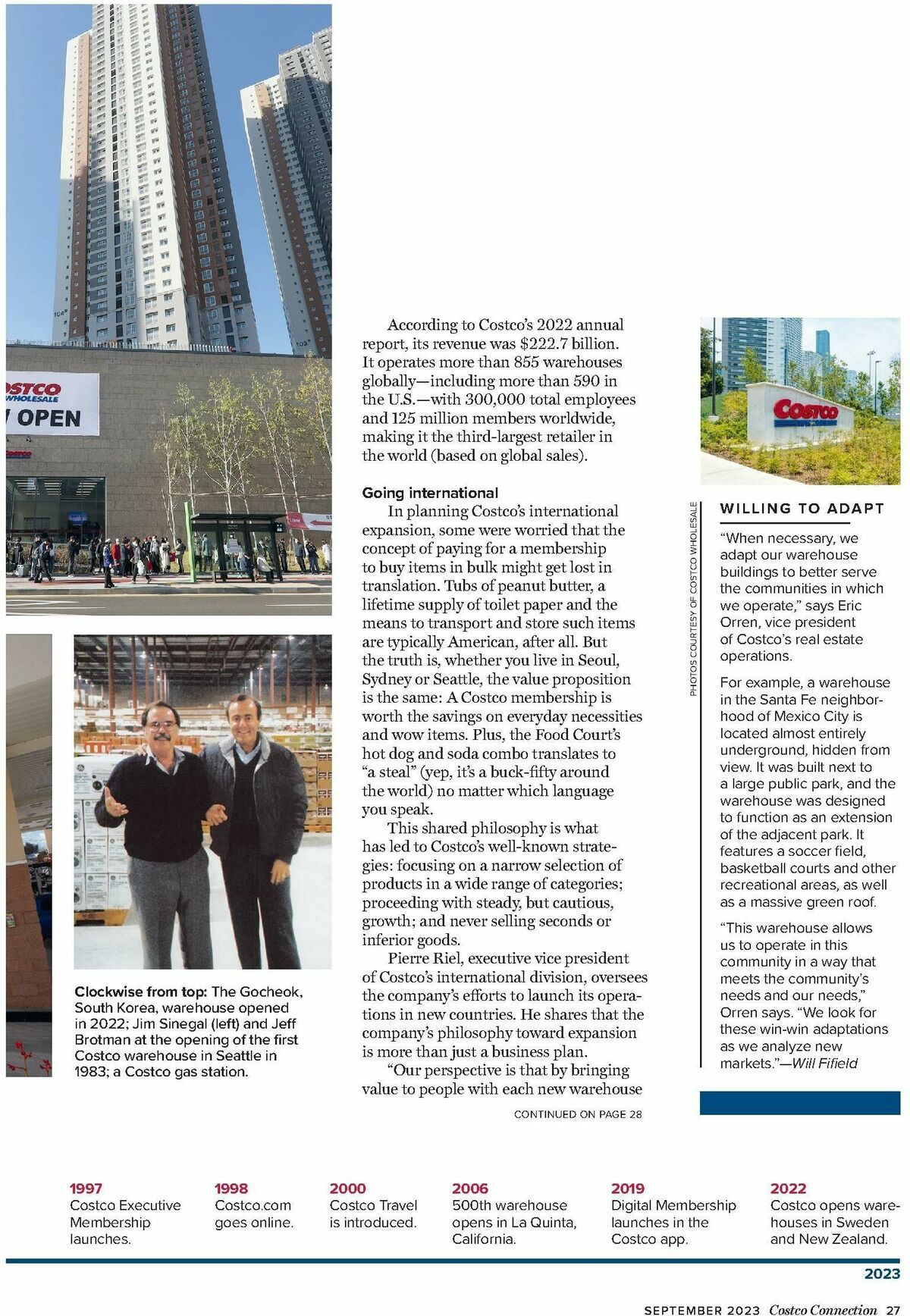 Costco Connection September Weekly Ad from September 1