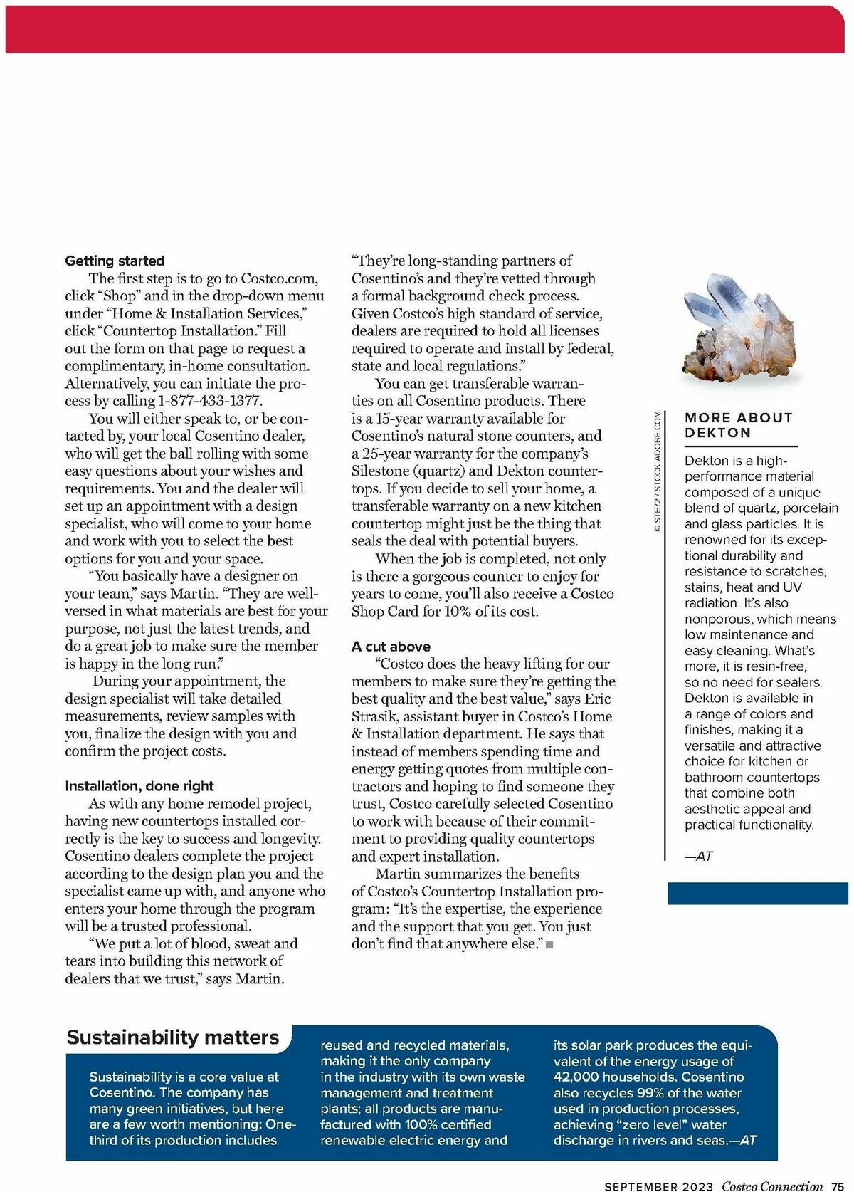 Costco Connection September Weekly Ad from September 1