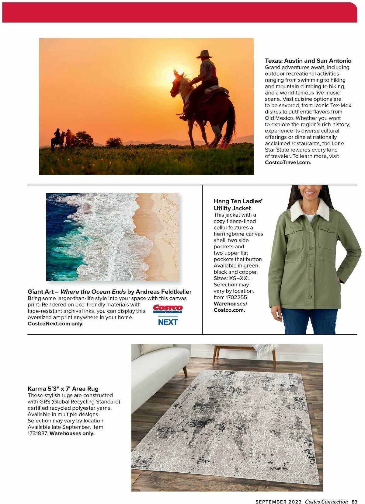 Costco Connection September Weekly Ad from September 1