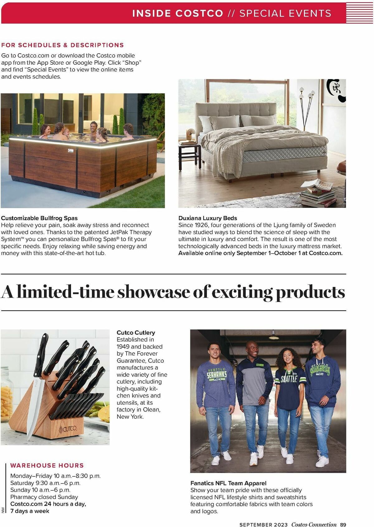 Costco Connection September Weekly Ad from September 1