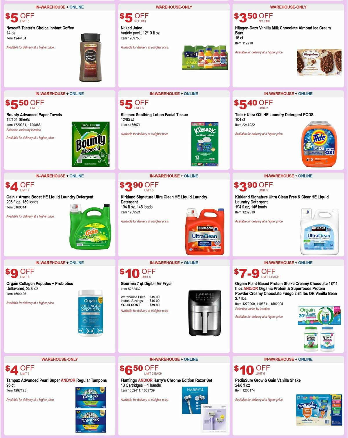 Costco Weekly Ad from September 27