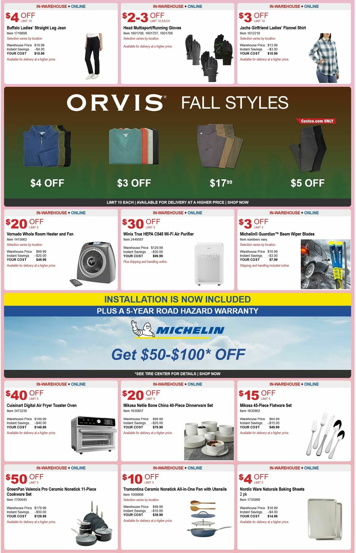 Costco Weekly Ad from September 27